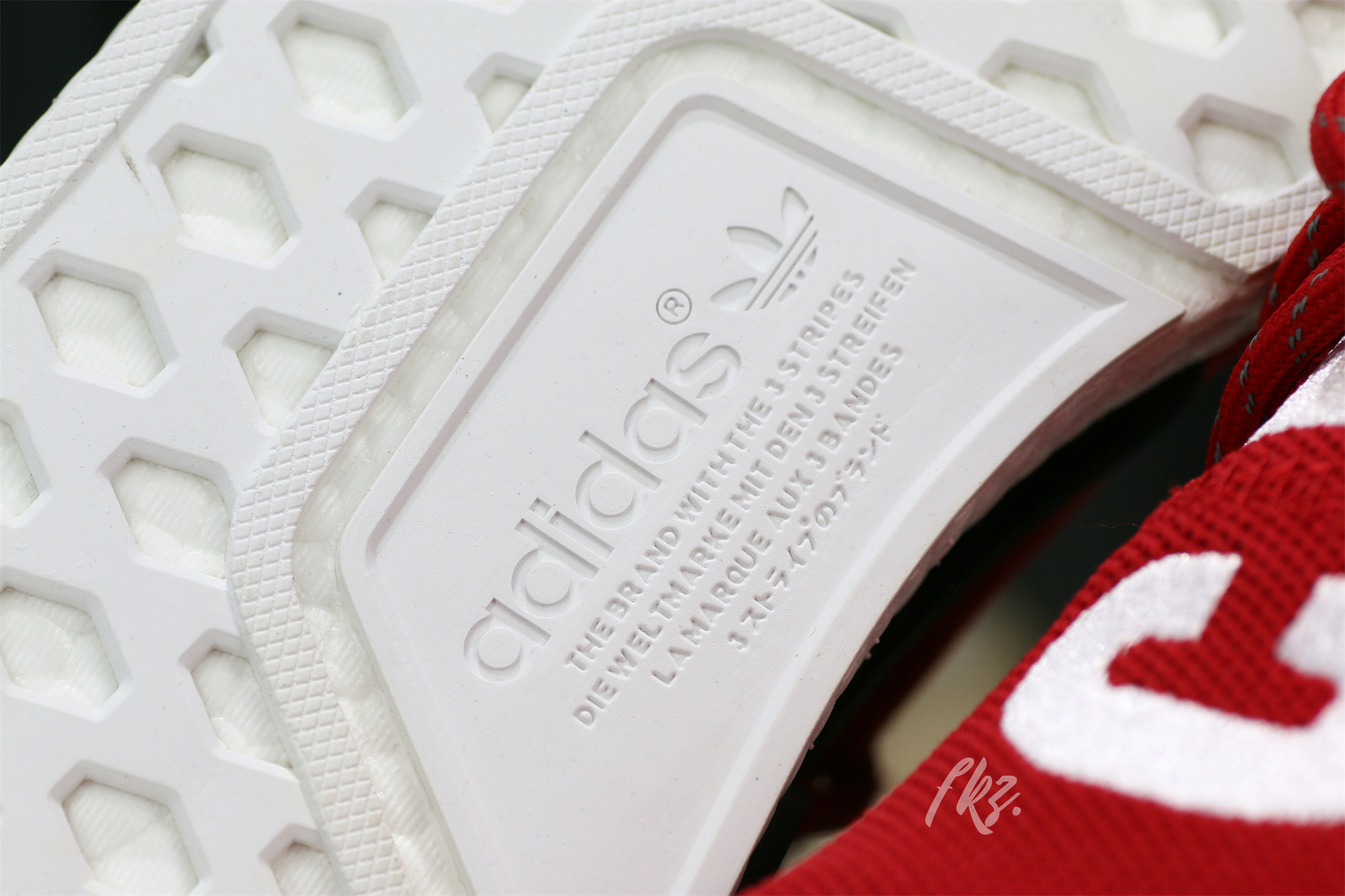 Adidas NMD HU Pharrell Human Race Scarlet