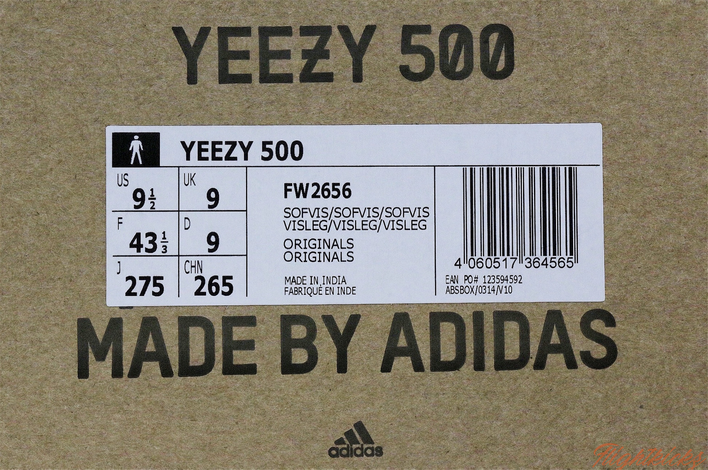 Adidas Yeezy 500  Soft Vision  2019