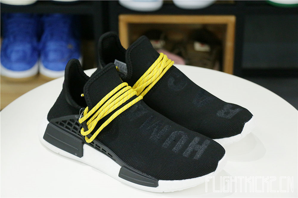 Adidas NMD HU Pharrell Human Species Black