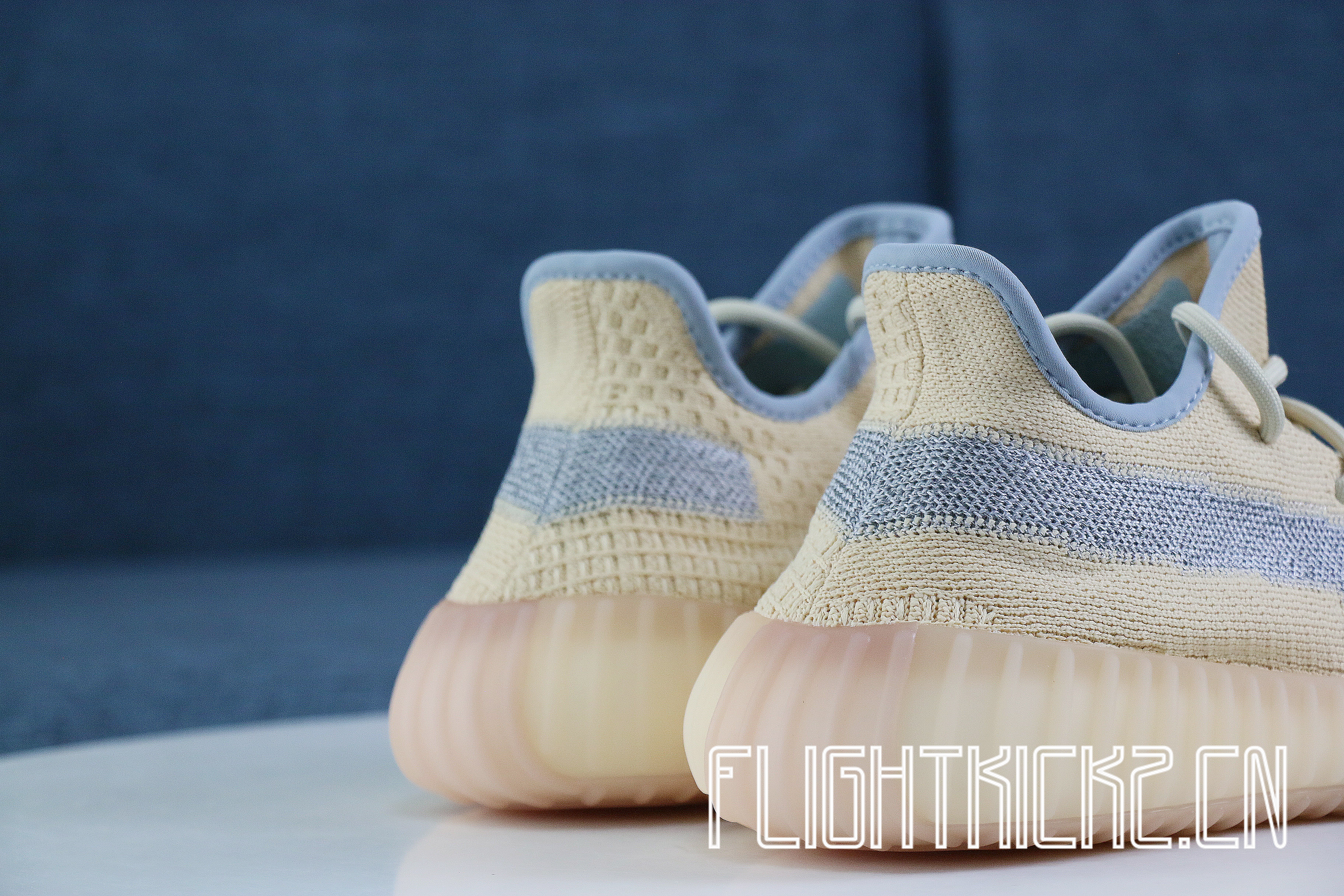 2020 Yeezy 350 V2  Linen  Reflective Strip(LN5 A1)