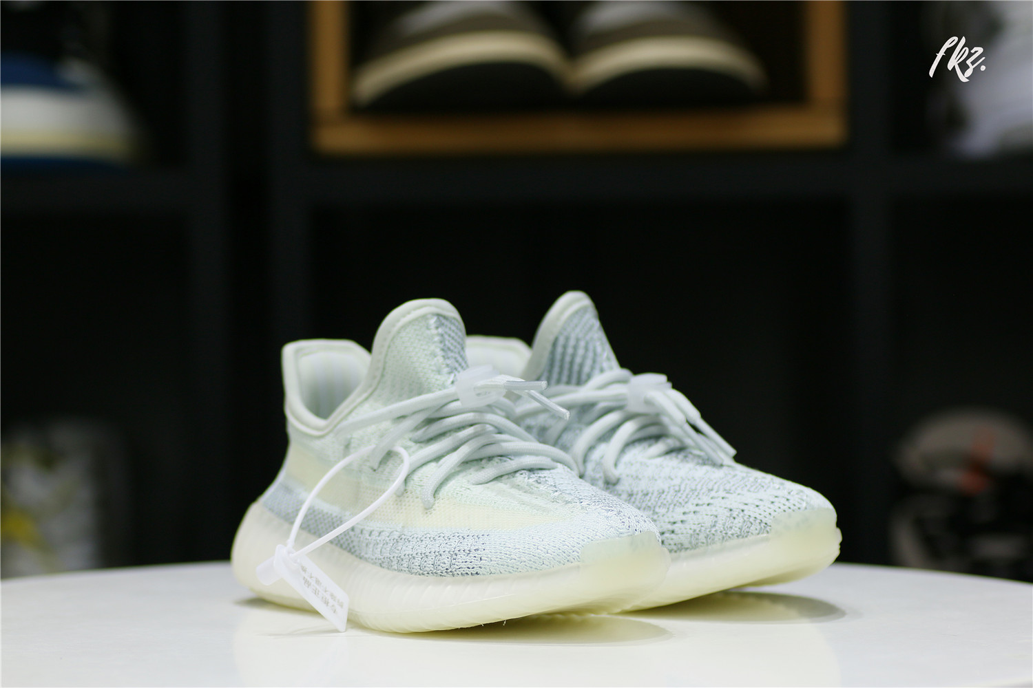 Yeezy 350 Boost   Cloud White  Reflective Kid (Ln5 A1)
