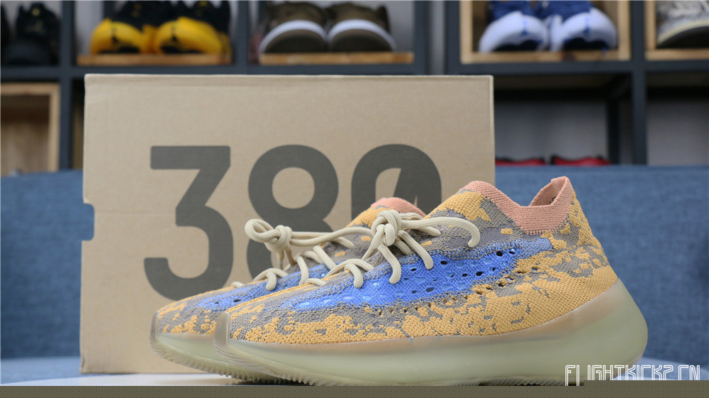 2020 Yeezy Boost 380 “Blue Oat Reflective”