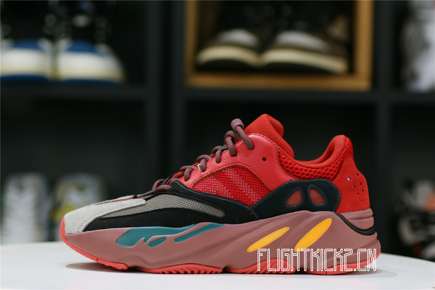 Adidas Yeezy Boost 700 Hi-Res Red