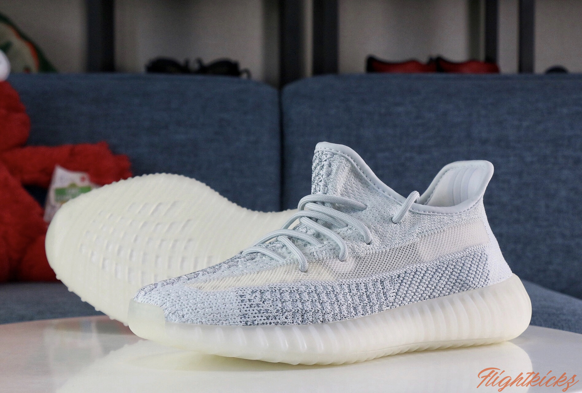 2019 Yeezy 350 V2  Cloud White  Reflective(Ln5 A1 batch)