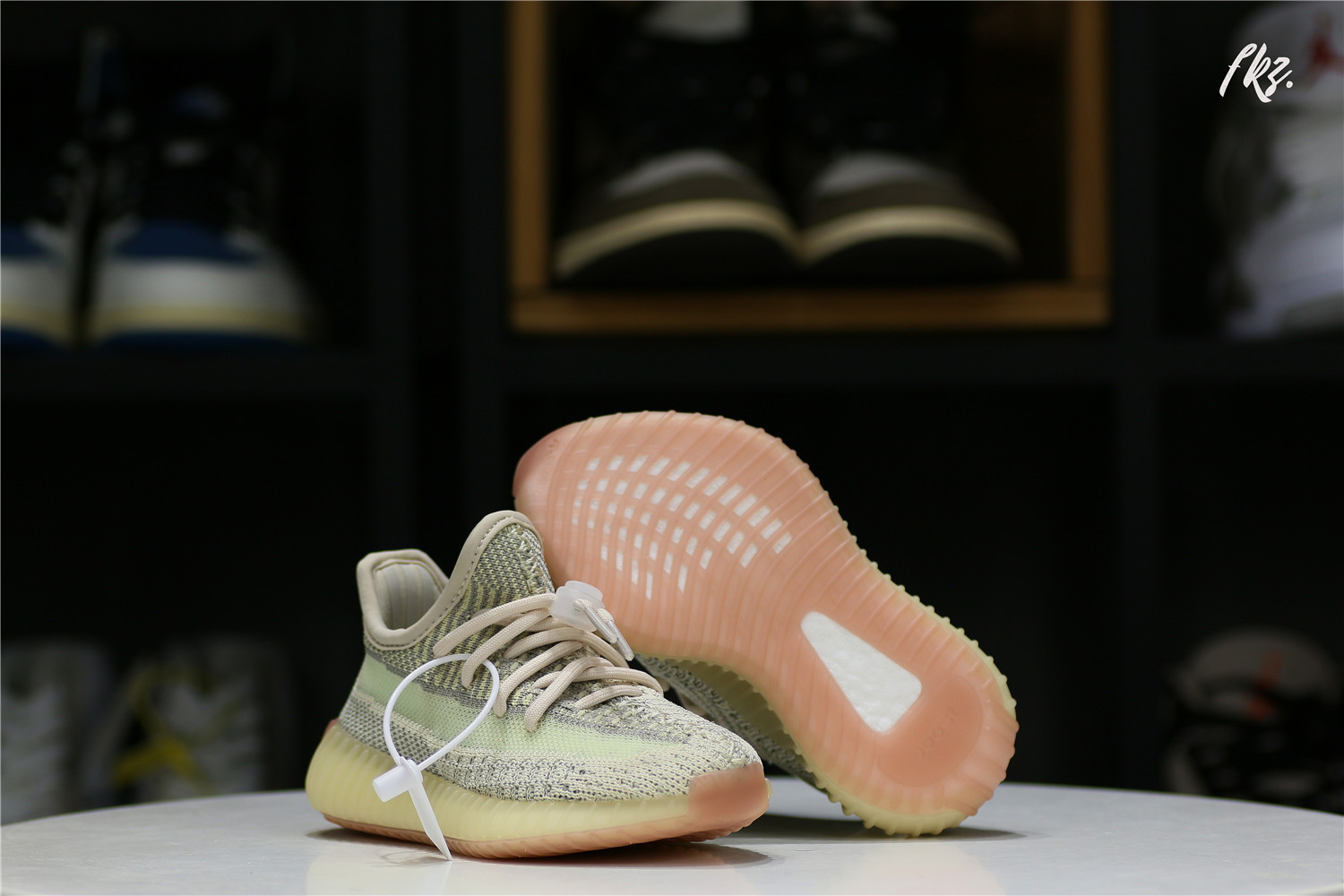 Yeezy 350 Boost   Citrin  NR Kid(Ln5 A1)