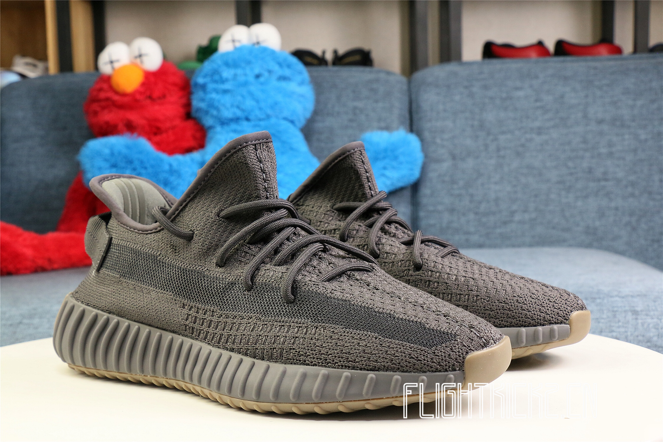 2020 Yeezy 350 V2  Cinder  None Reflective Stripe(Ln5 A1)