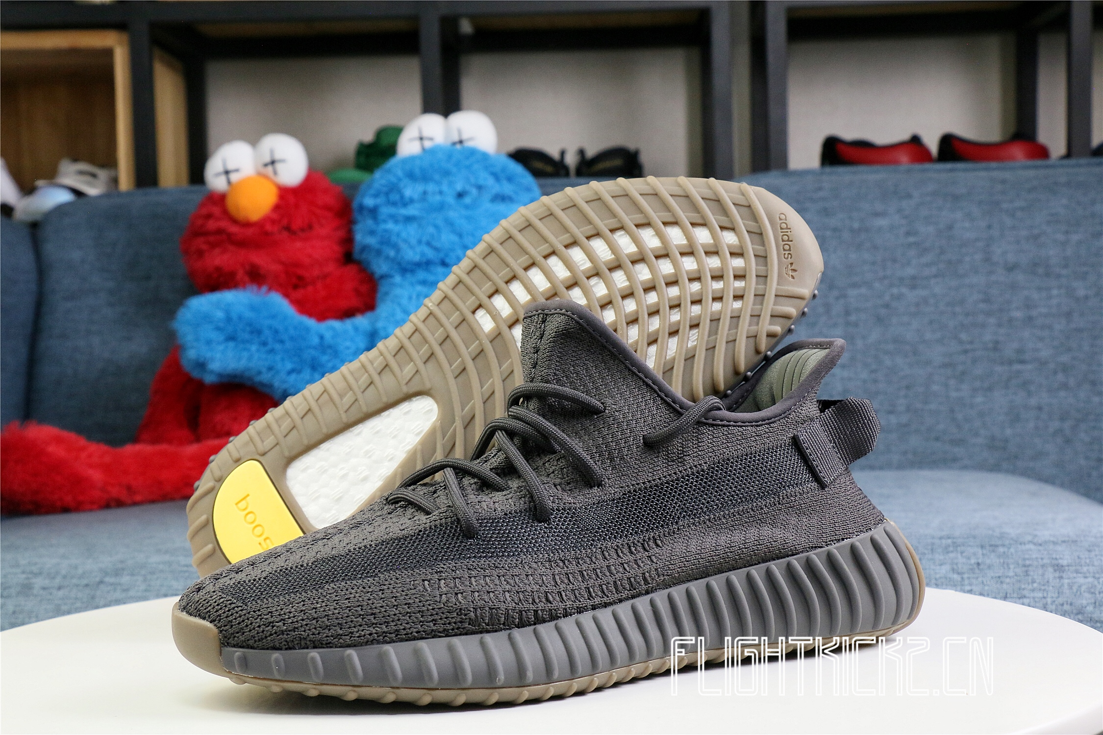 2020 Yeezy 350 V2  Cinder  None Reflective Stripe(Ln5 A1)