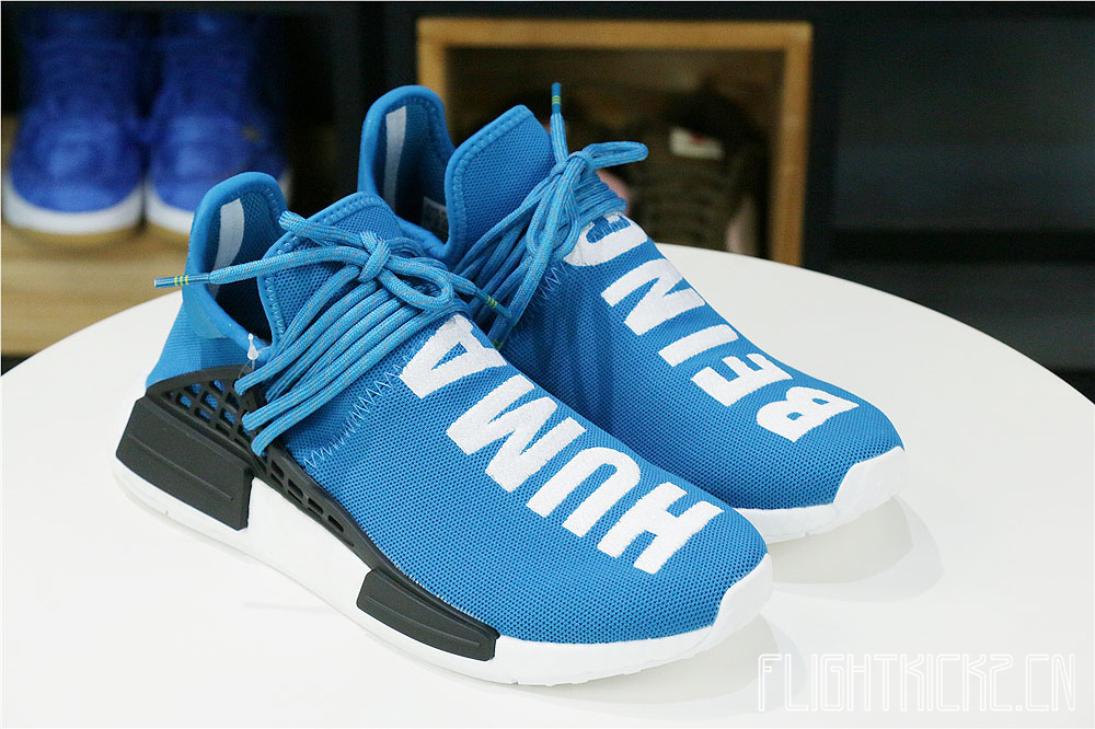Adidas NMD HU Pharrell Human Being Sharp Blue