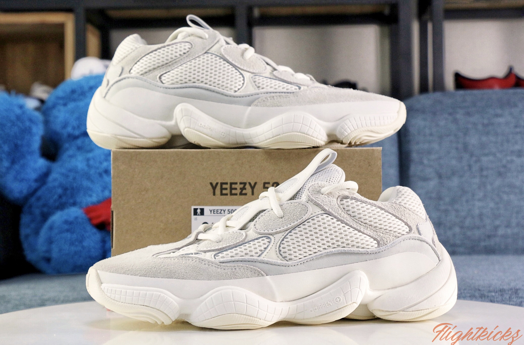 Adidas Yeezy 500 Bone White 2019