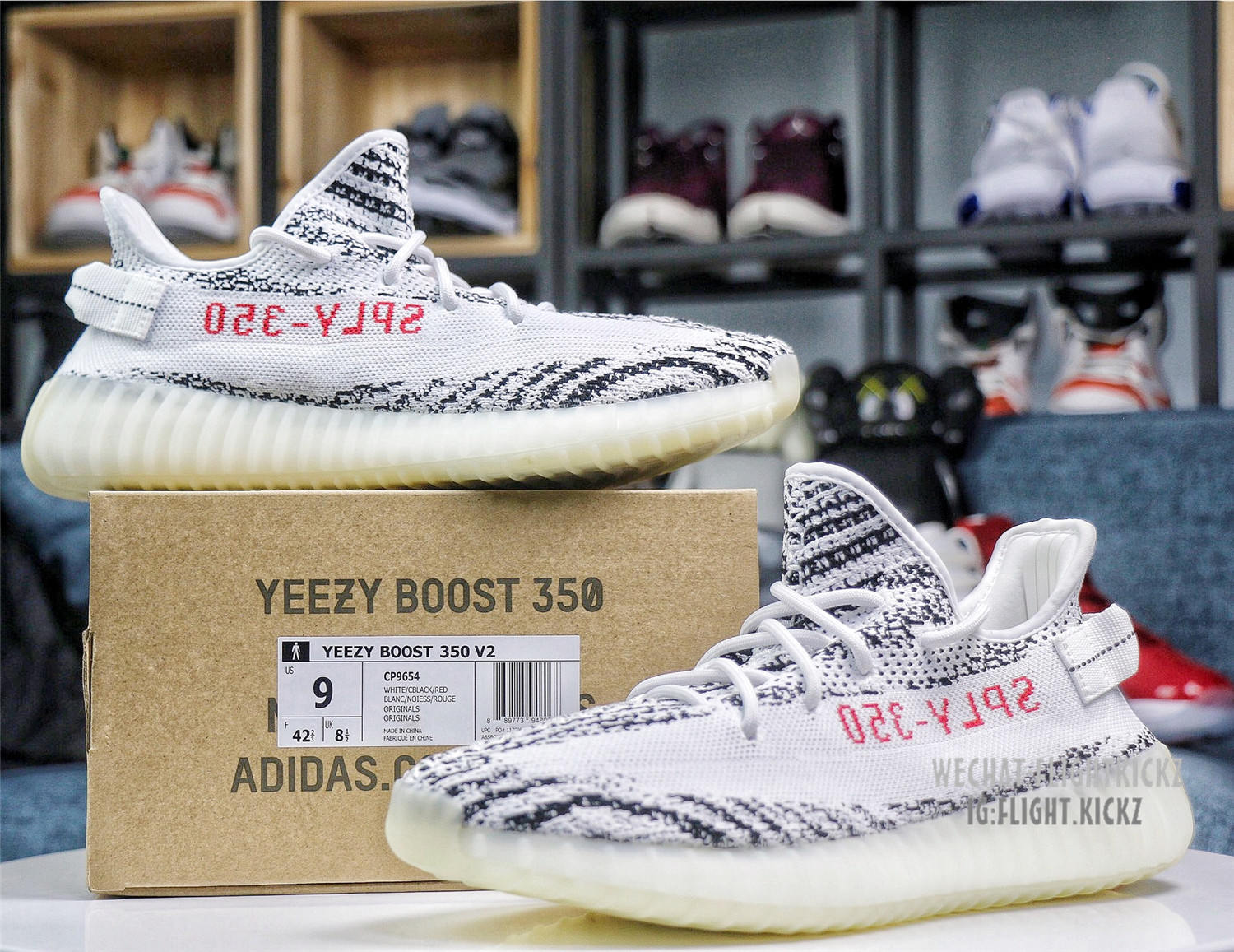 Yeezy Boost 350 V2 Zebra（Ln5 A1)