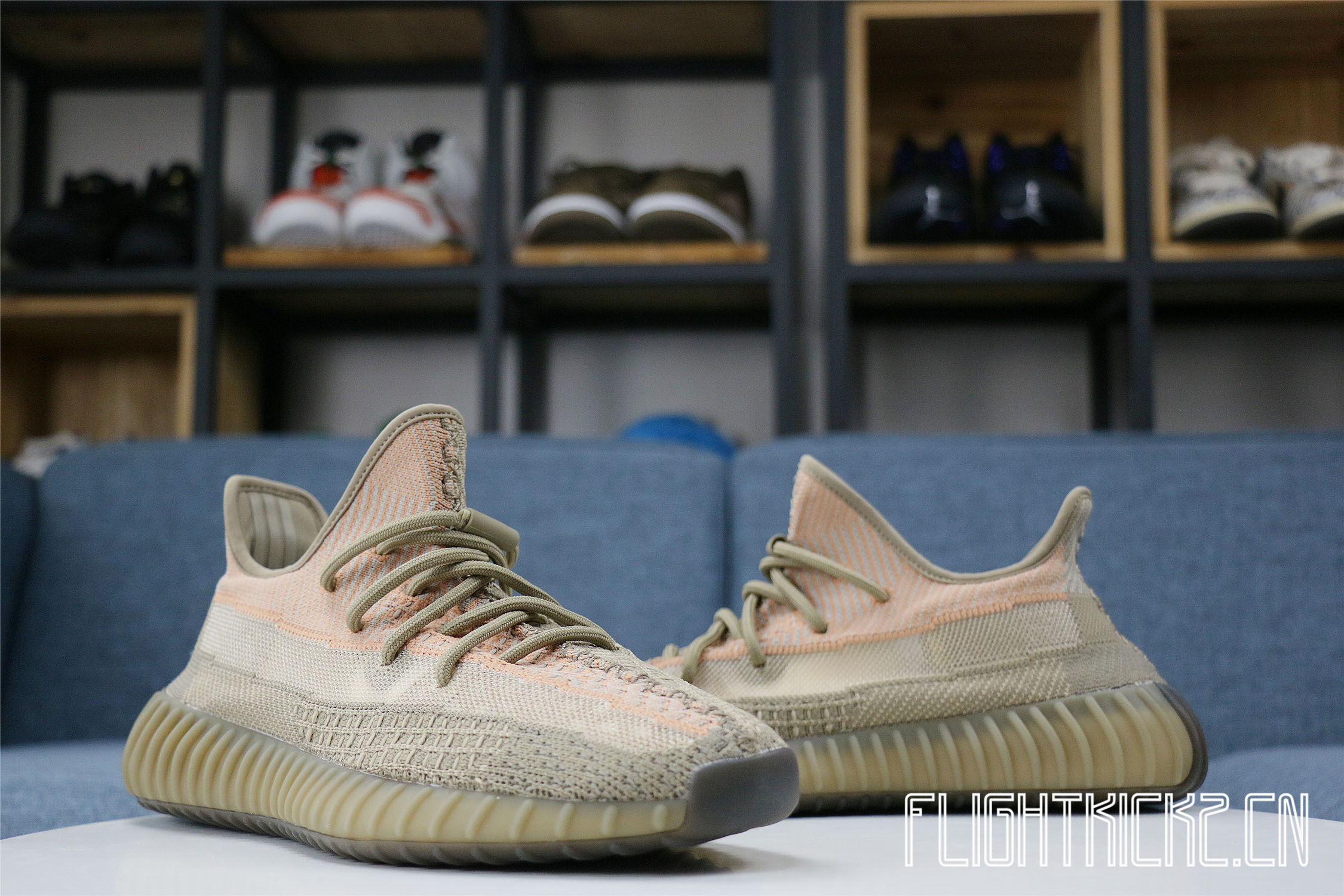 2020 Yeezy Boost 350 V2“ Sand Taupe/Eliada”(LN5 A1)