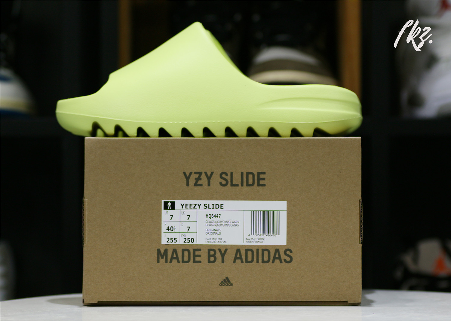 adidas Yeezy Slide Glow Green (2022) (Restock)