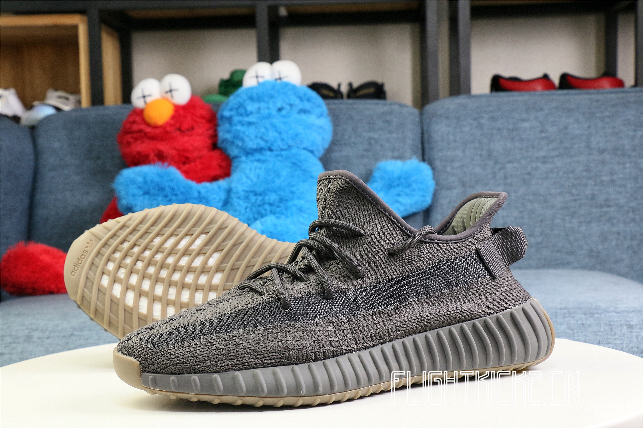 2020 Yeezy 350 V2  Cinder  None Reflective Stripe(Ln5 A1)