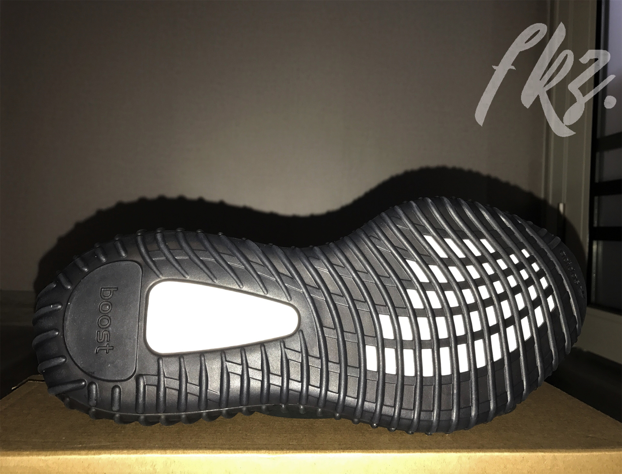 Adidas Yeezy 350 Boost V2 Black Static None Reflective(Ln5 A1)