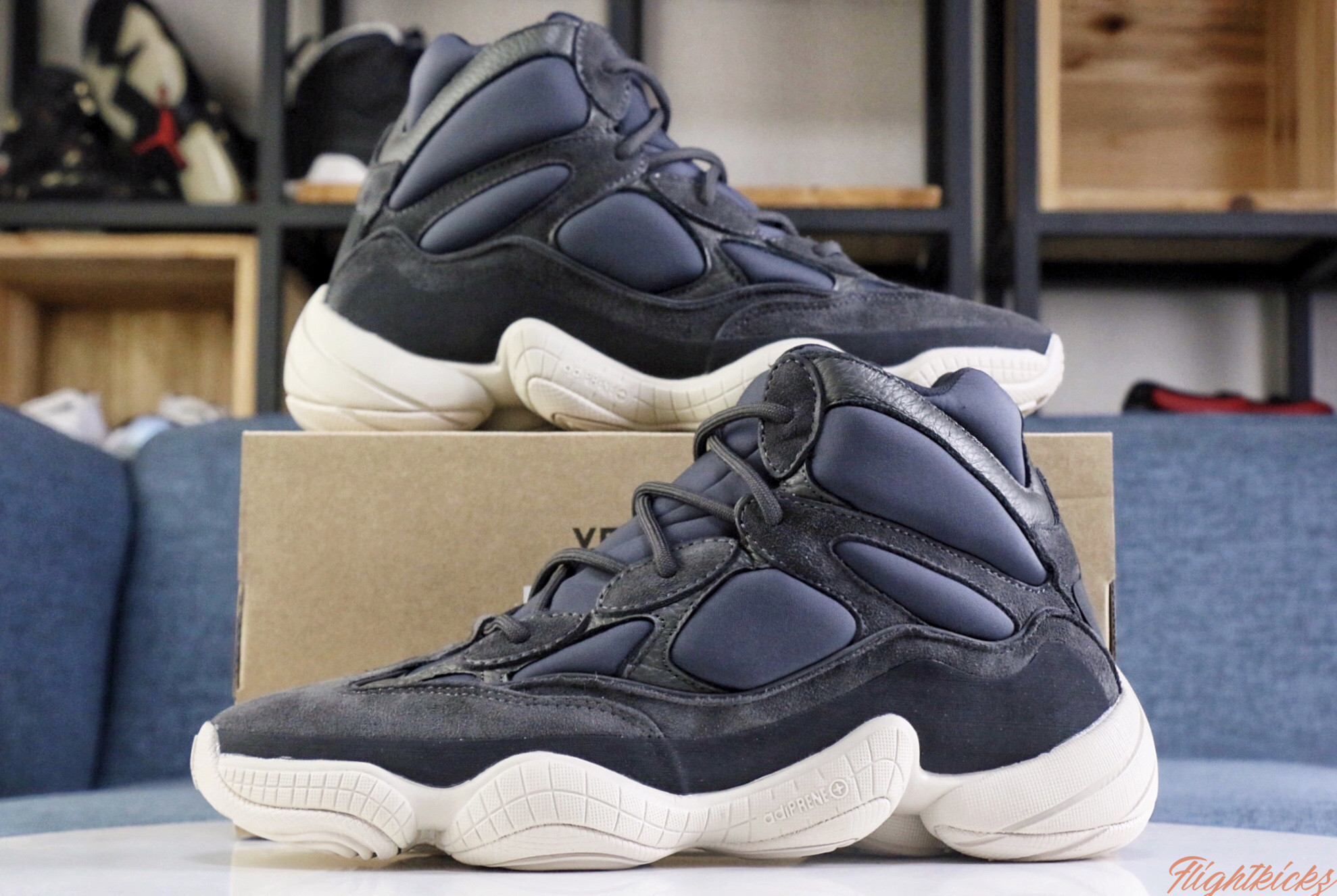 Yeezy 500 High  Slate  2019