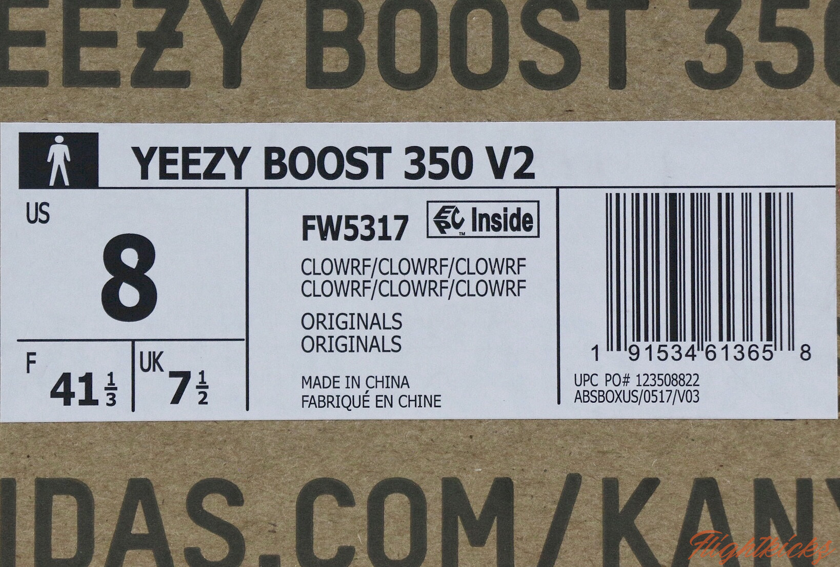 2019 Yeezy 350 V2  Cloud White  Reflective(Ln5 A1 batch)