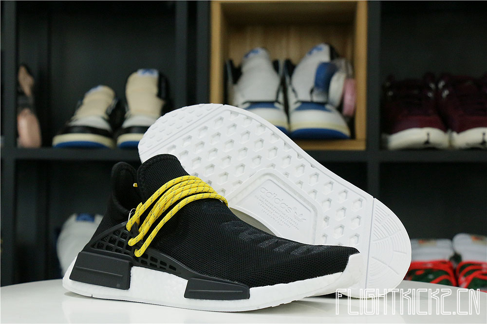Adidas NMD HU Pharrell Human Species Black