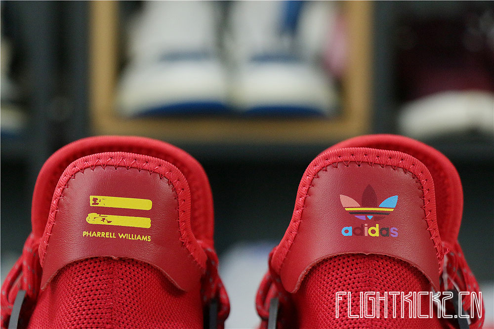 Adidas NMD HU Pharrell Human Race Scarlet