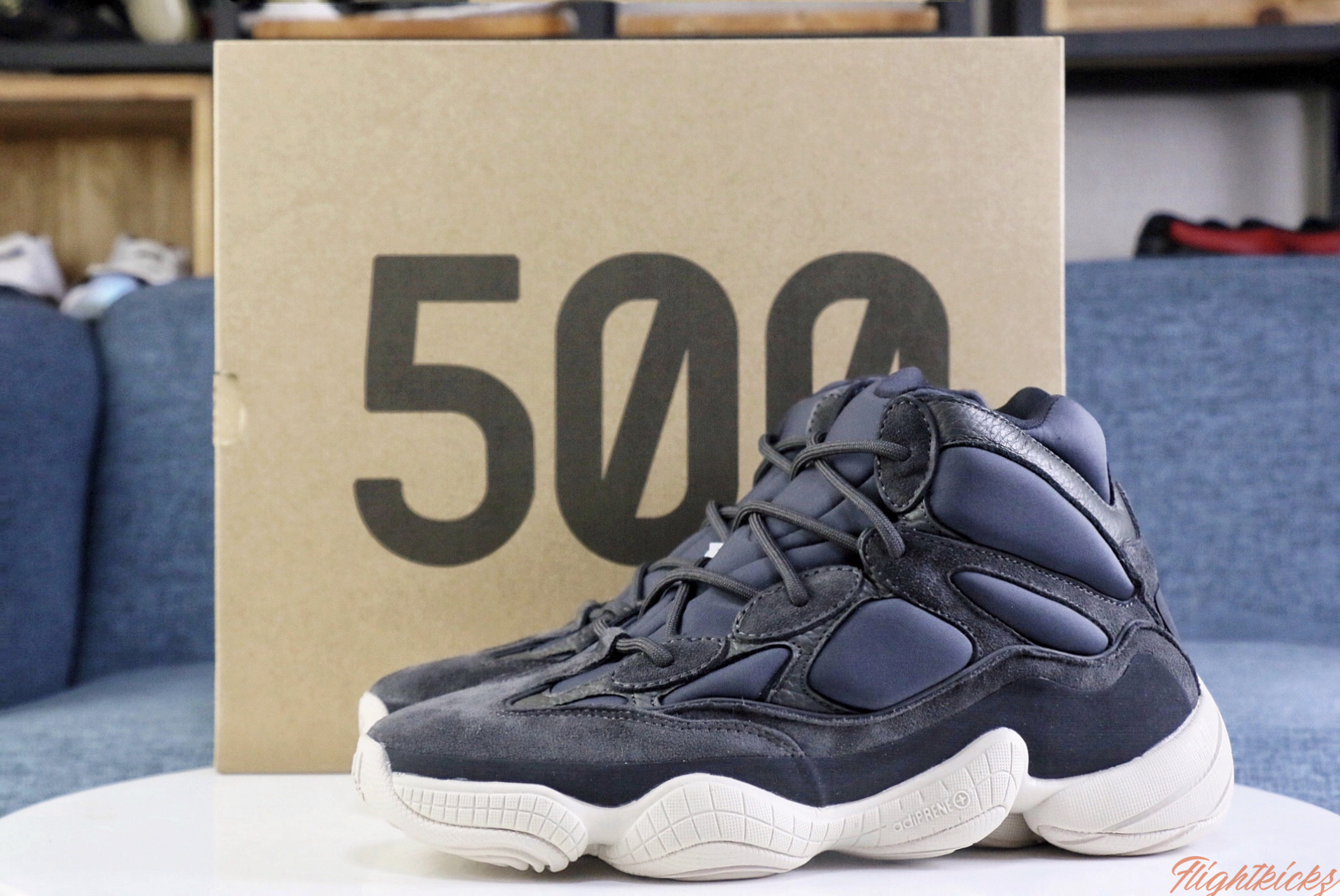 Yeezy 500 High  Slate  2019