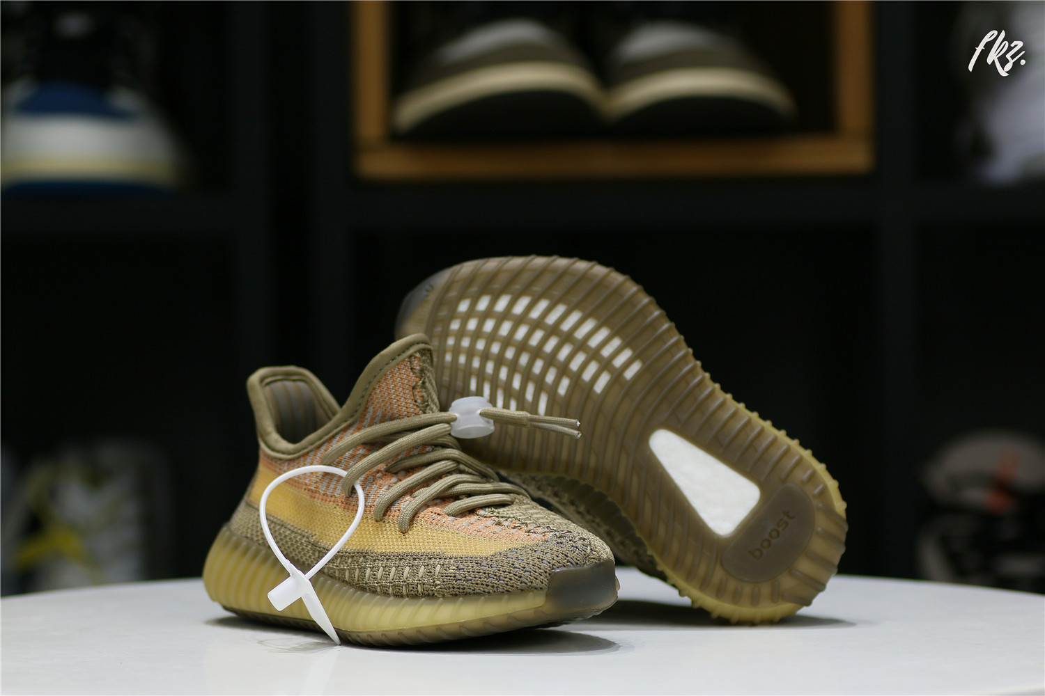 adidas Yeezy Boost 350 V2 Sand Taupe kid