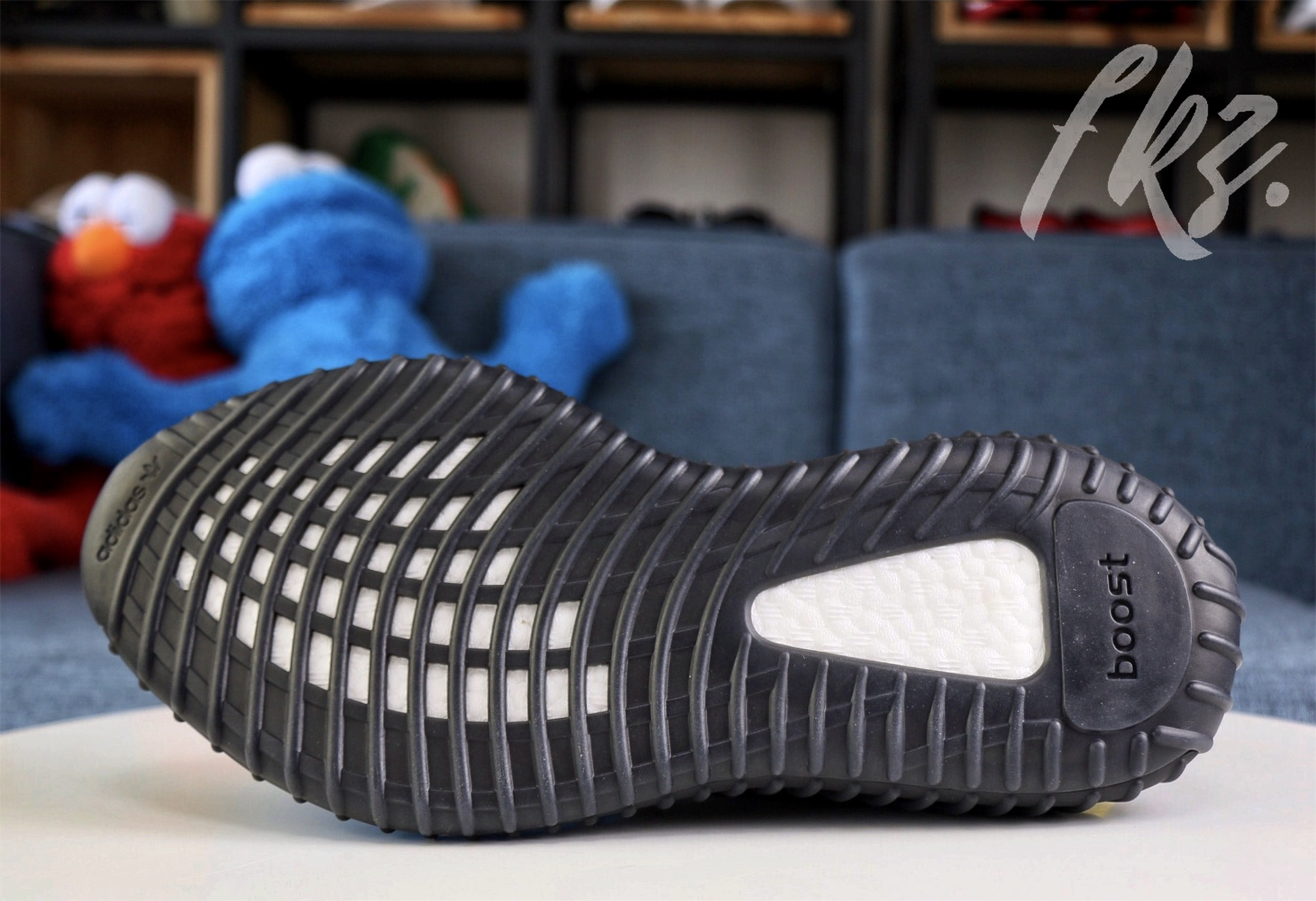 Adidas Yeezy 350 Boost V2 Black Static None Reflective(Ln5 A1)