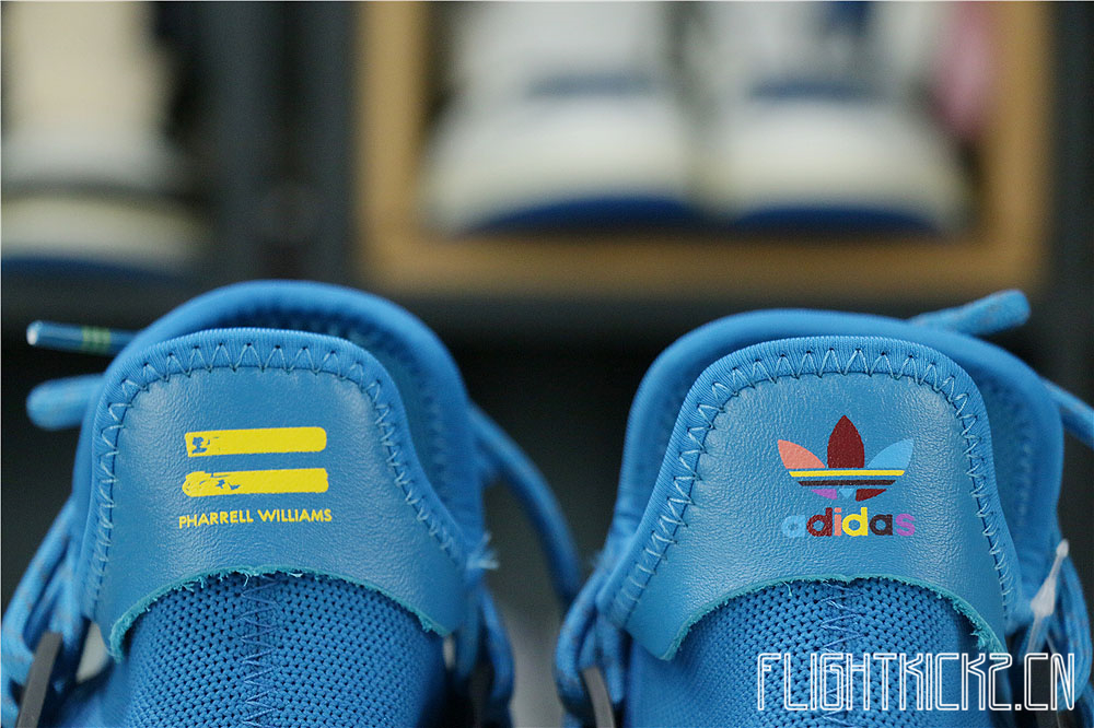 Adidas NMD HU Pharrell Human Being Sharp Blue