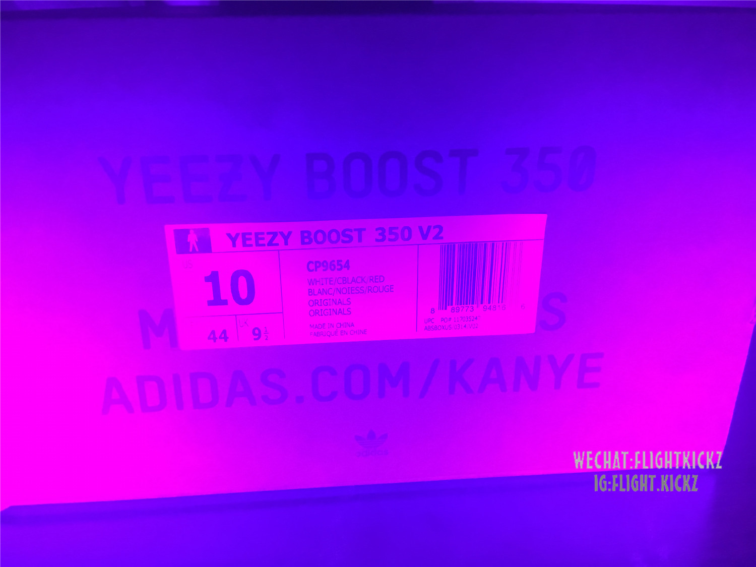 Yeezy Boost 350 V2 Zebra（Ln5 A1)