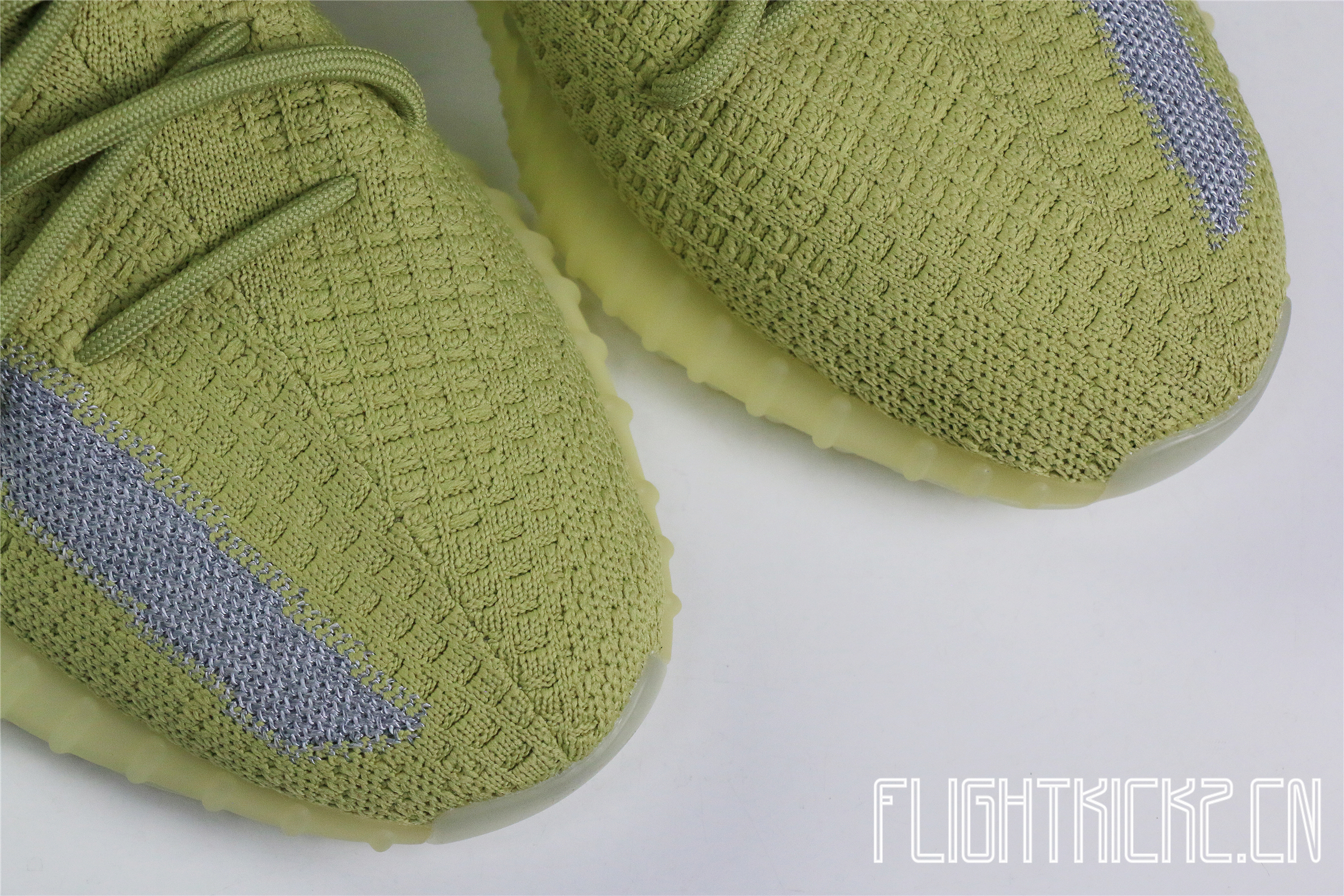 2020 Yeezy 350 V2  Marsh  Reflective Stripe(Ln5 A1)