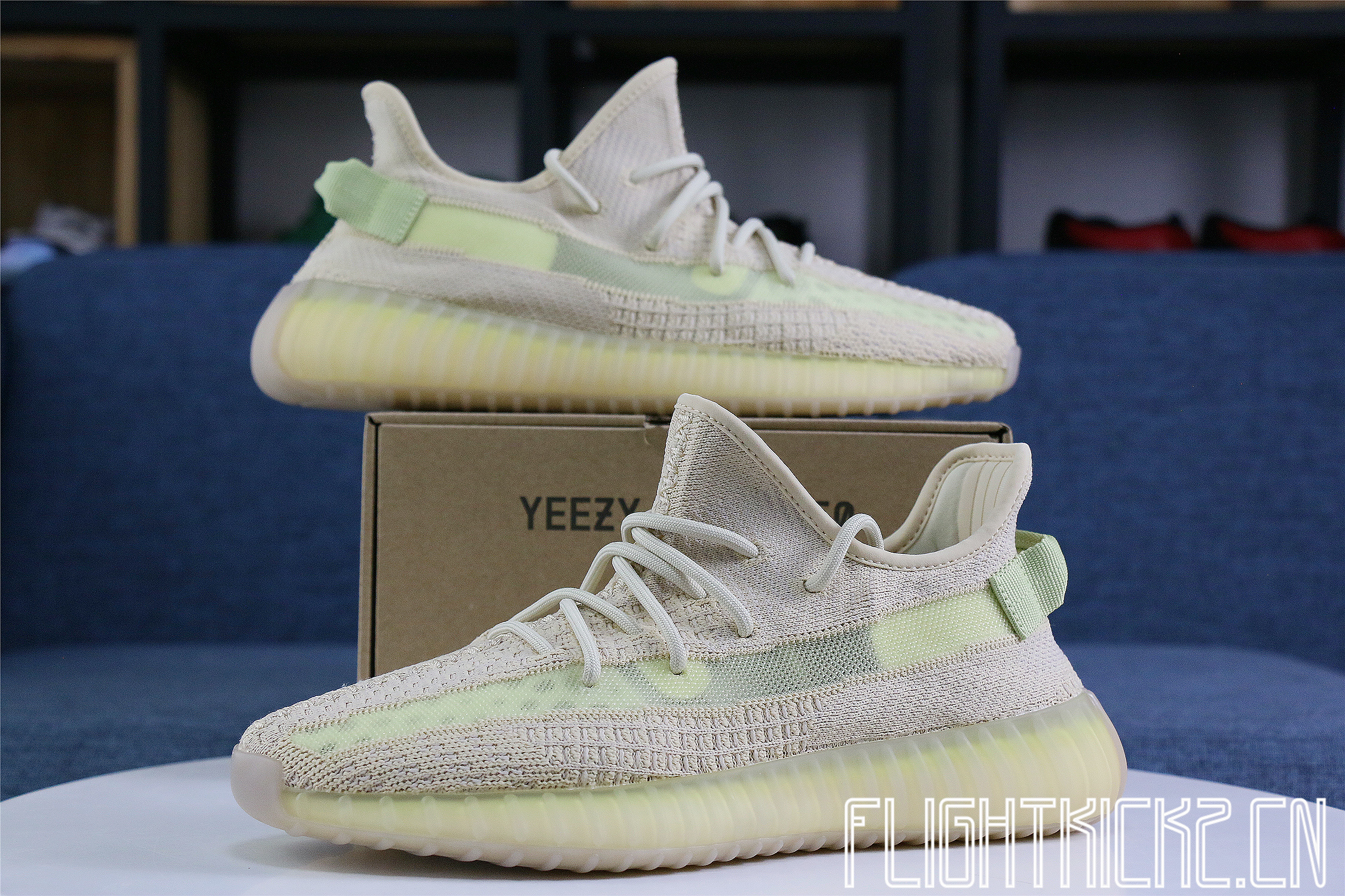 2020 Yeezy 350 V2  Flax  (LN5 A1)