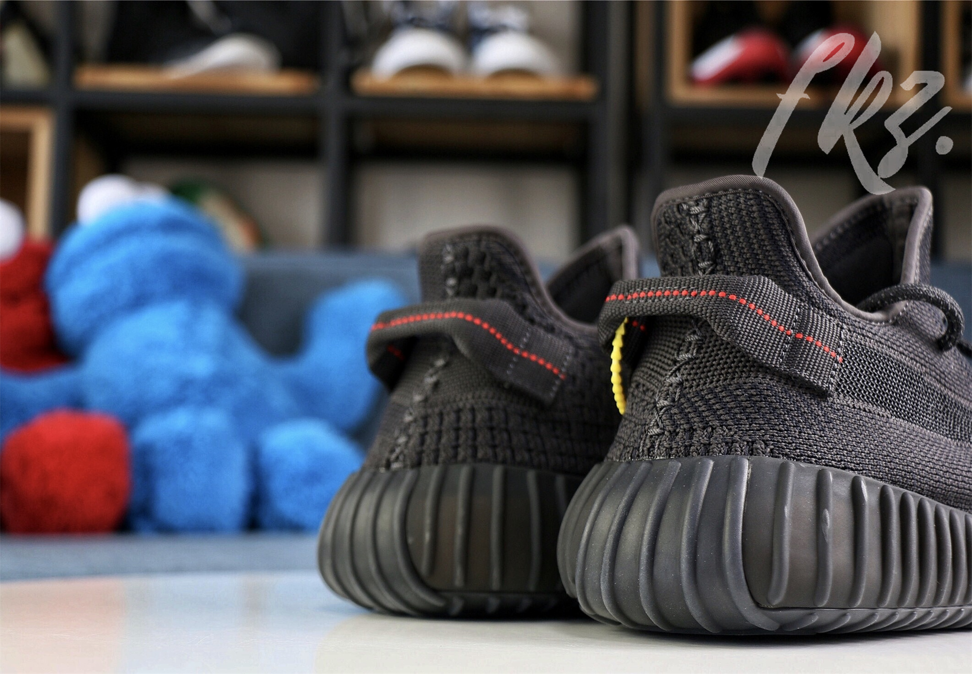 Adidas Yeezy 350 Boost V2 Black Static None Reflective(Ln5 A1)