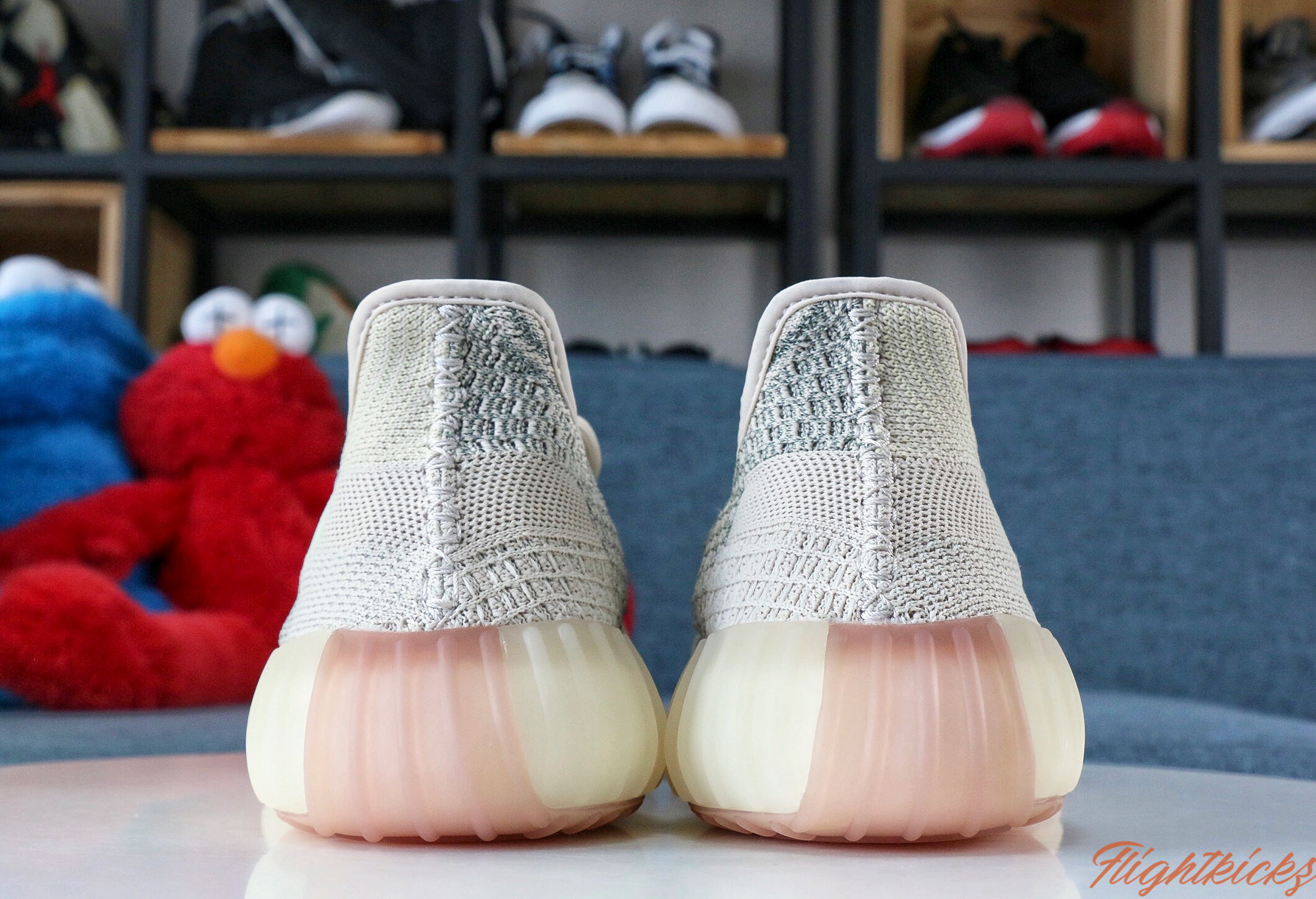 2019 Yeezy 350 V2  Citrin  Reflective(Ln5 A1 batch)