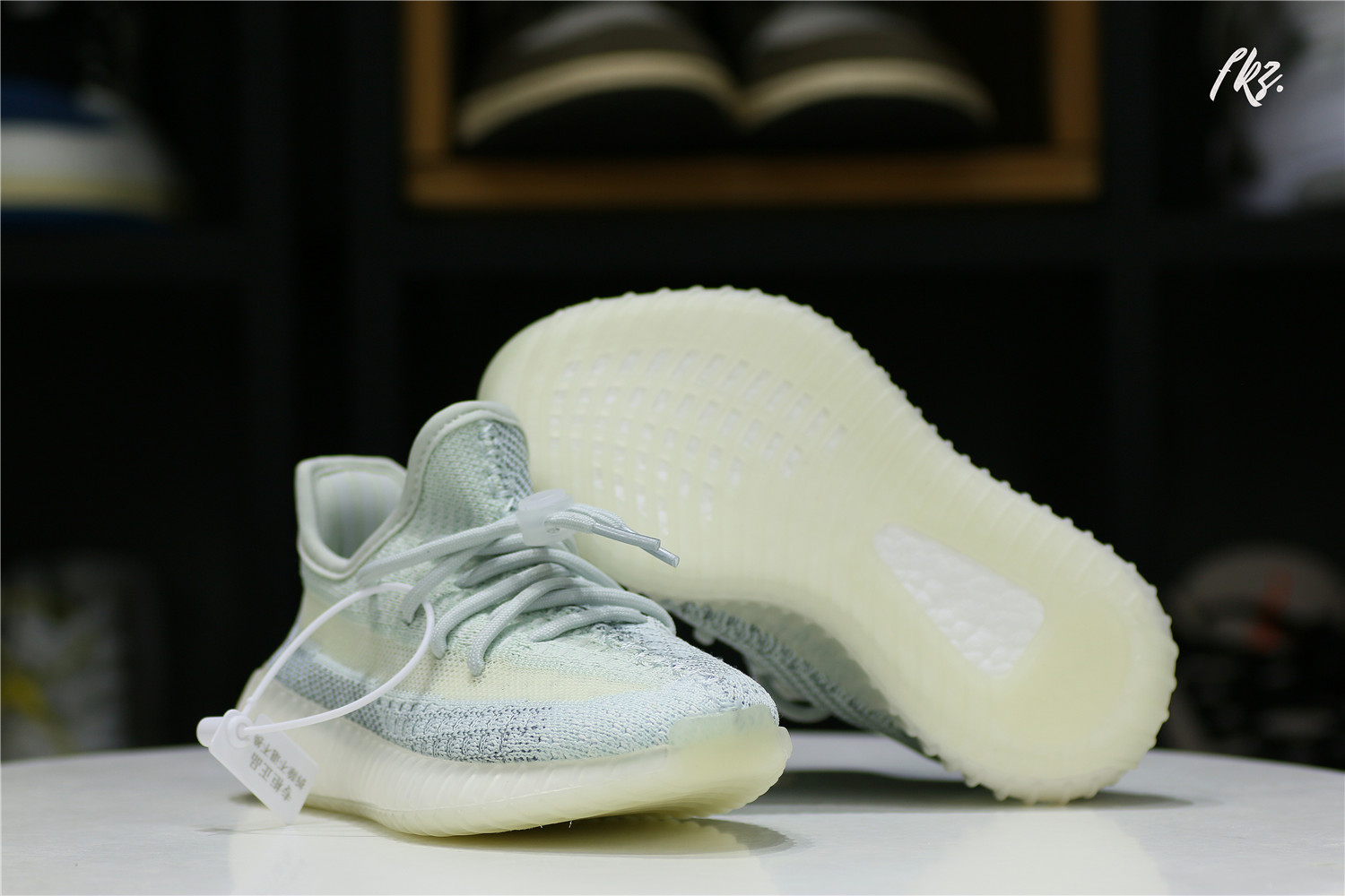 Yeezy 350 Boost   Cloud White  Reflective Kid (Ln5 A1)