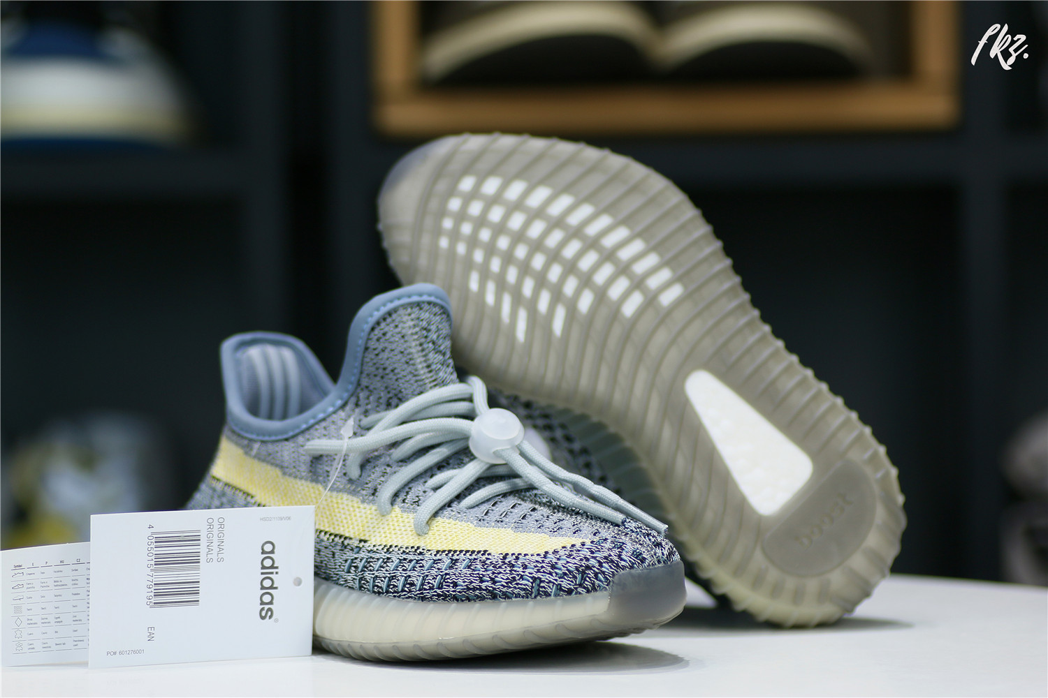 adidas Yeezy Boost 350 V2 Ash Blue kid