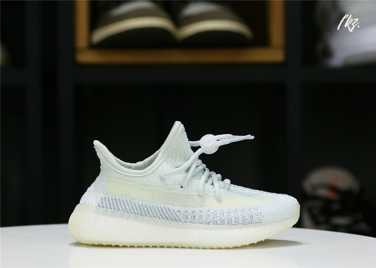 Yeezy 350 Boost   Cloud White  Reflective Kid (Ln5 A1)