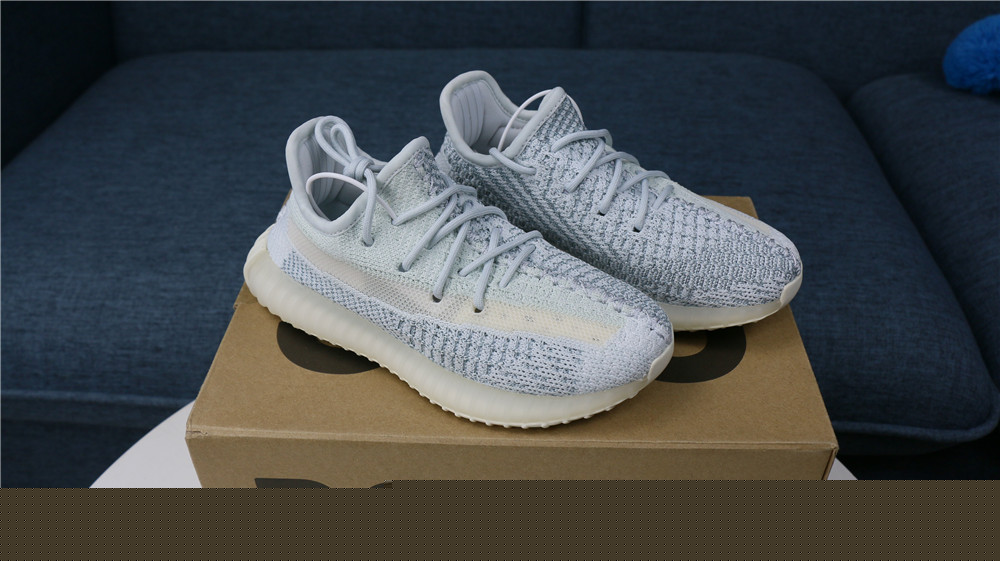 Yeezy 350 Boost   Cloud White  Reflective Kid (Ln5 A1)