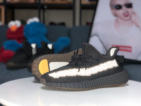 2020 Yeezy 350 V2  Cinder  None Reflective Stripe(Ln5 A1)
