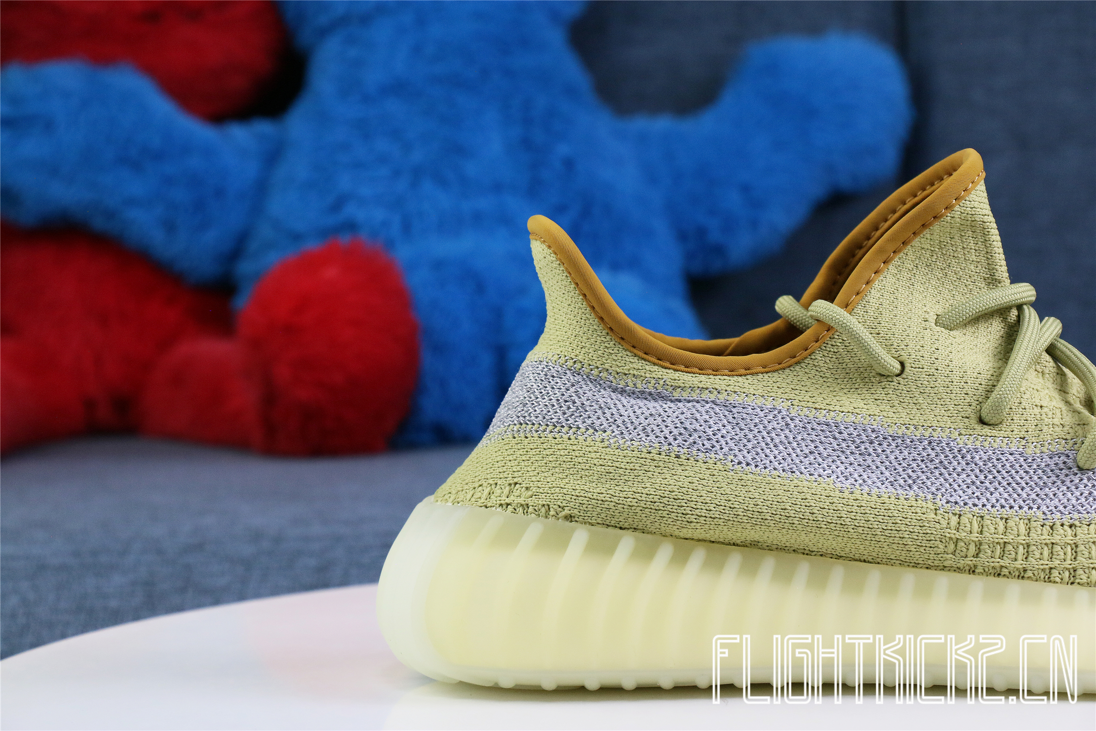 2020 Yeezy 350 V2  Marsh  Reflective Stripe(Ln5 A1)