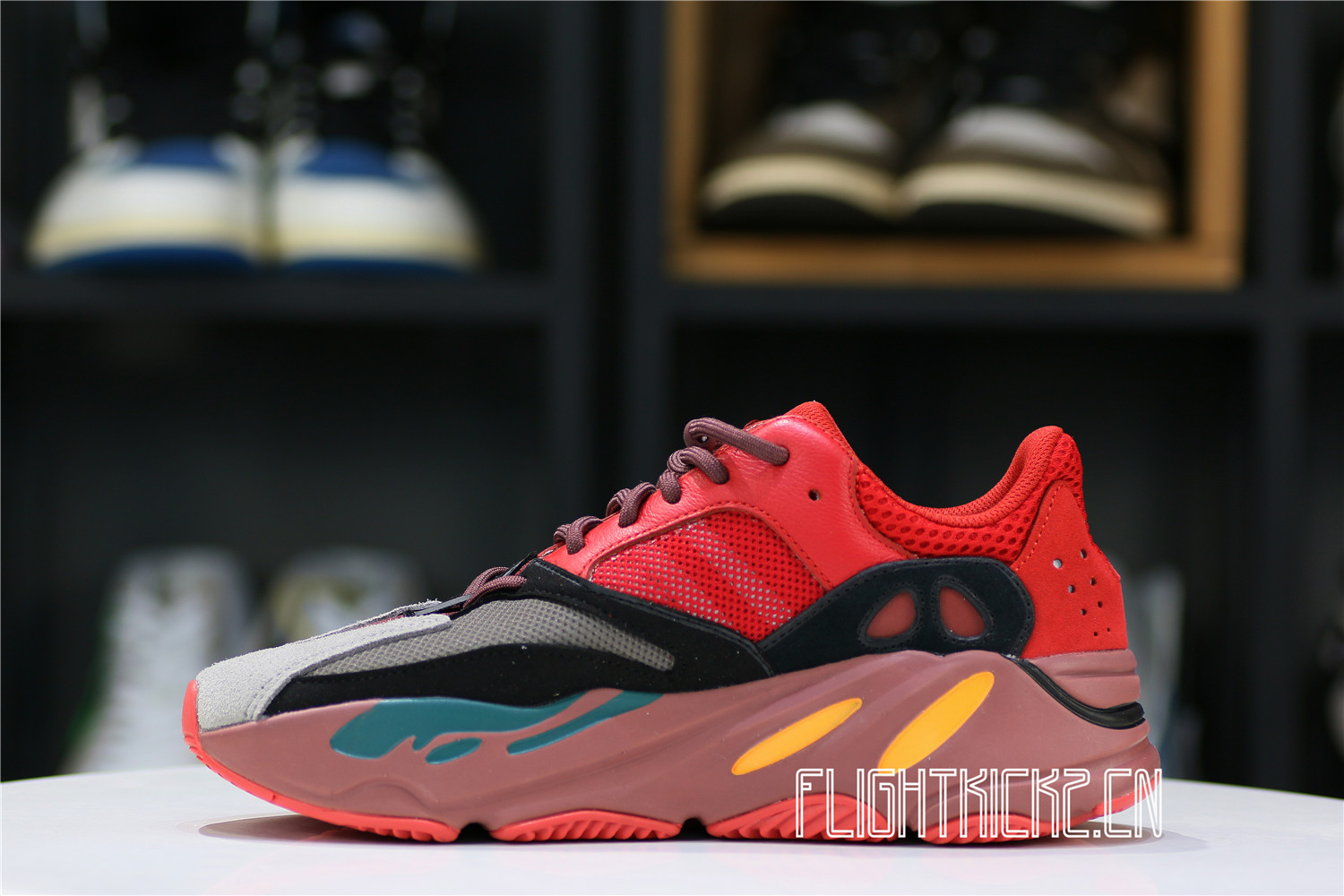 Adidas Yeezy Boost 700 Hi-Res Red