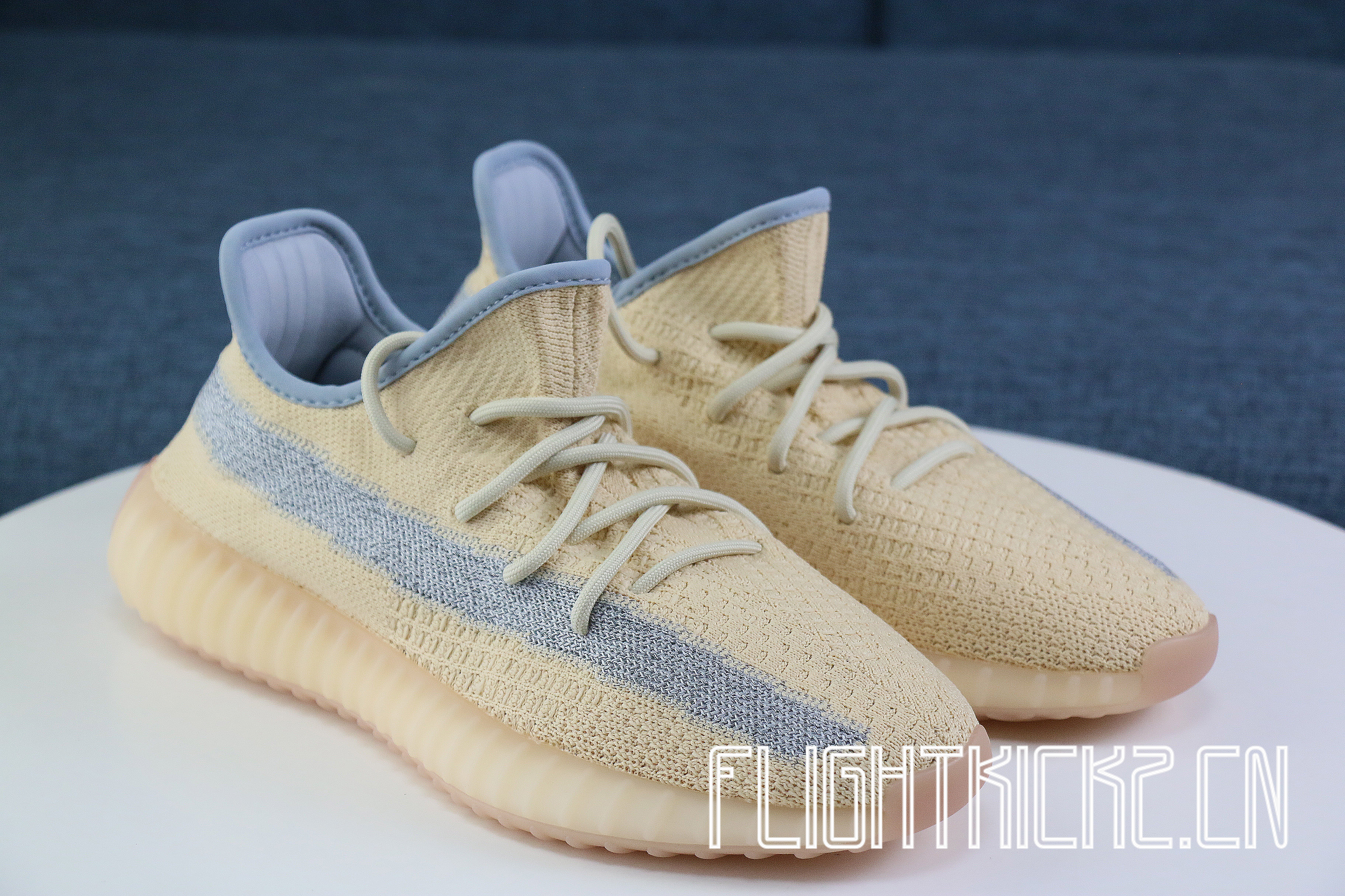 2020 Yeezy 350 V2  Linen  Reflective Strip(LN5 A1)