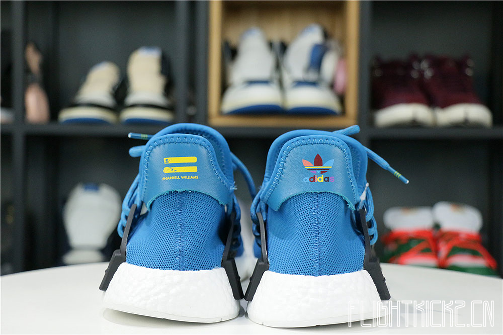 Adidas NMD HU Pharrell Human Being Sharp Blue