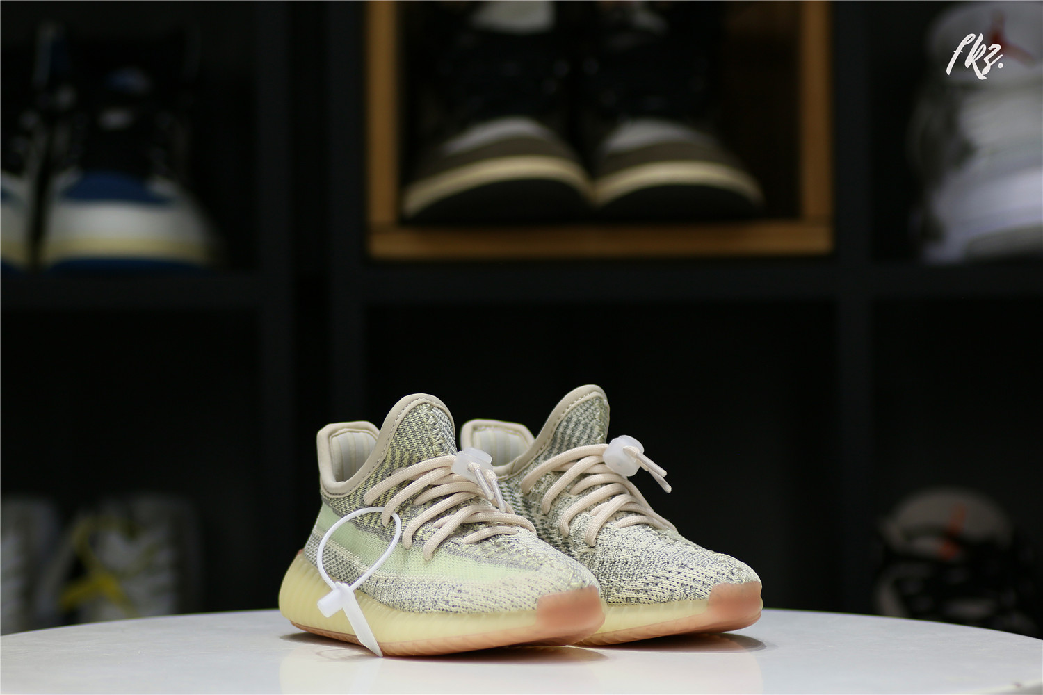 Yeezy 350 Boost   Citrin  NR Kid(Ln5 A1)