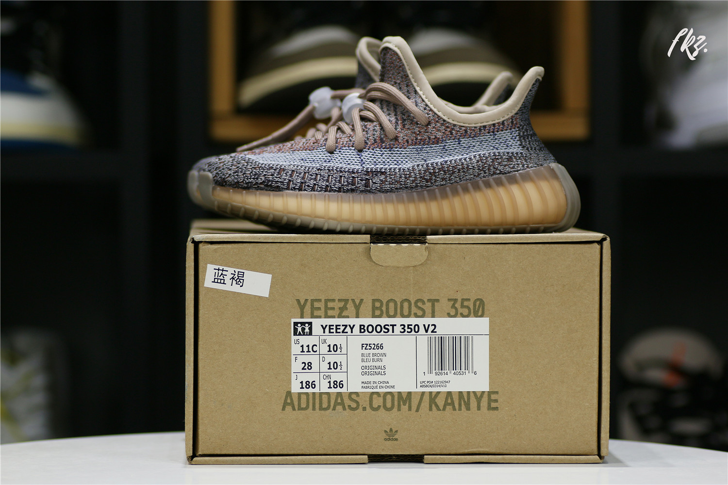 2020 Yeezy Boost 350 V2 “Fade”Kid (Ln5 A1)