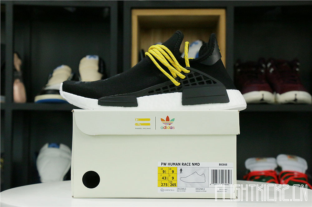 Adidas NMD HU Pharrell Human Species Black