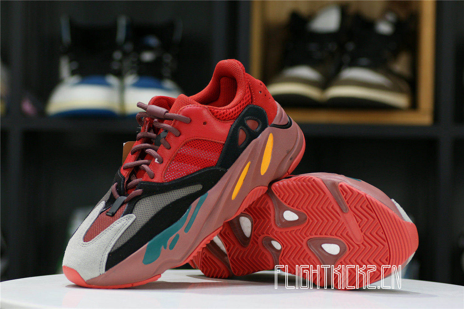 Adidas Yeezy Boost 700 Hi-Res Red