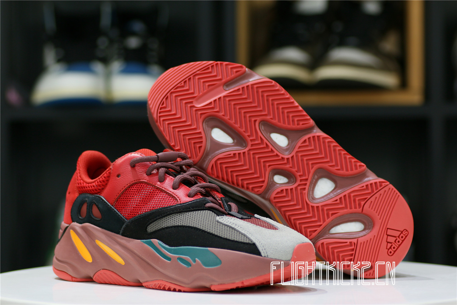 Adidas Yeezy Boost 700 Hi-Res Red