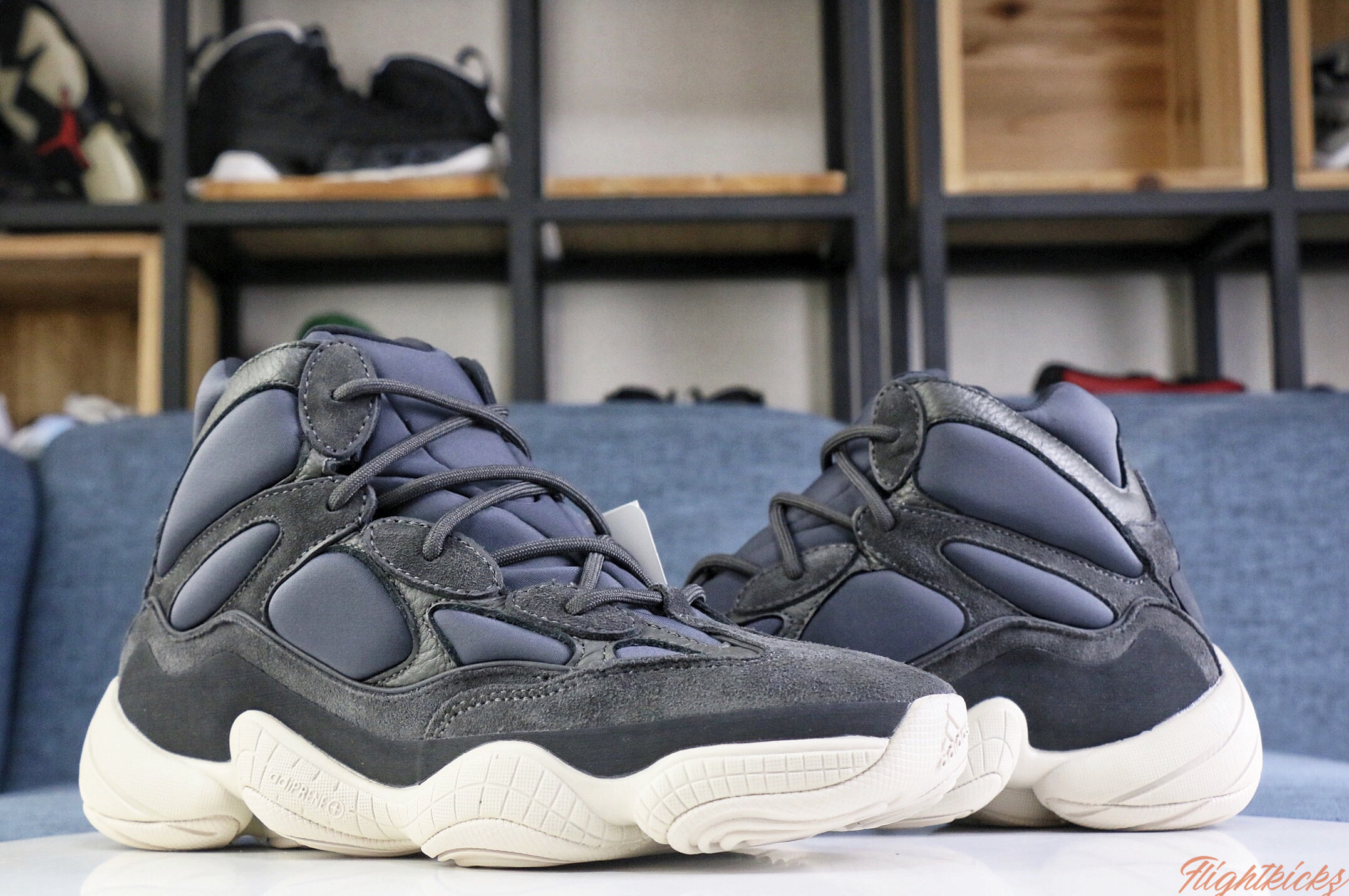 Yeezy 500 High  Slate  2019