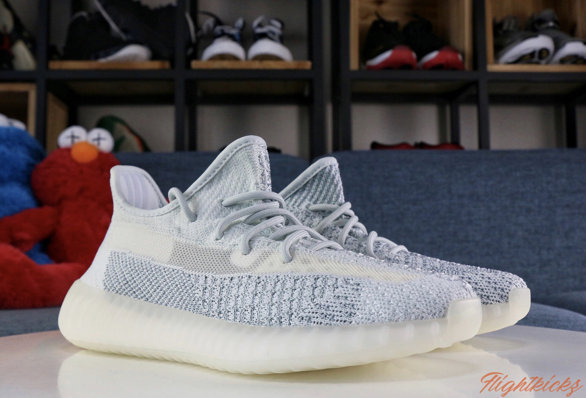 2019 Yeezy 350 V2  Cloud White  Reflective(Ln5 A1 batch)