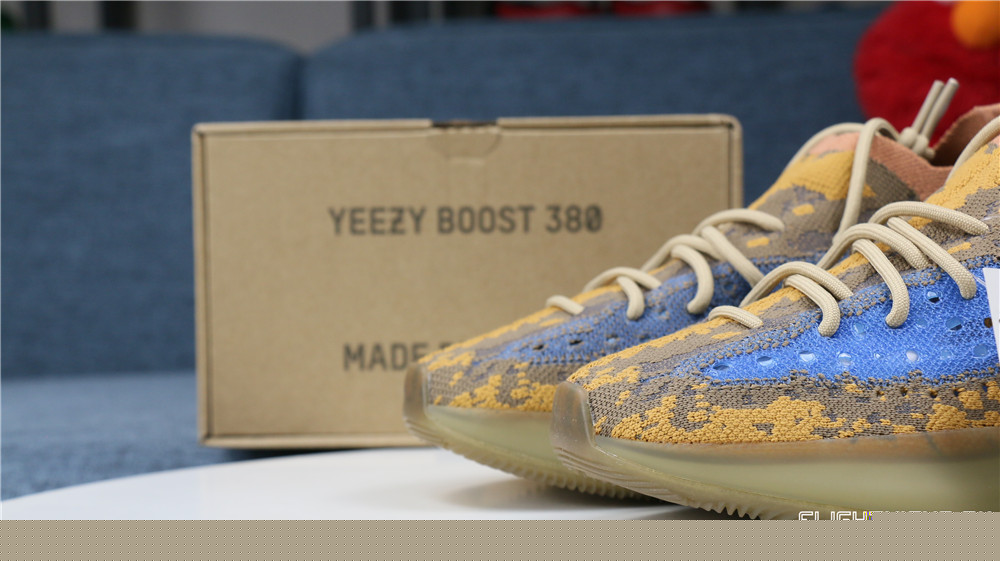2020 Yeezy Boost 380 “Blue Oat None Reflective
