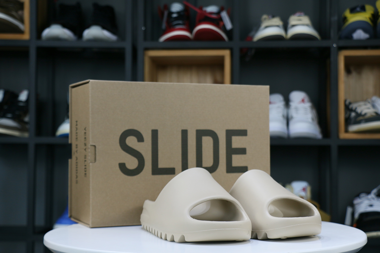 Yeezy Slides Pure 2021（GZ5554暖沙黄）