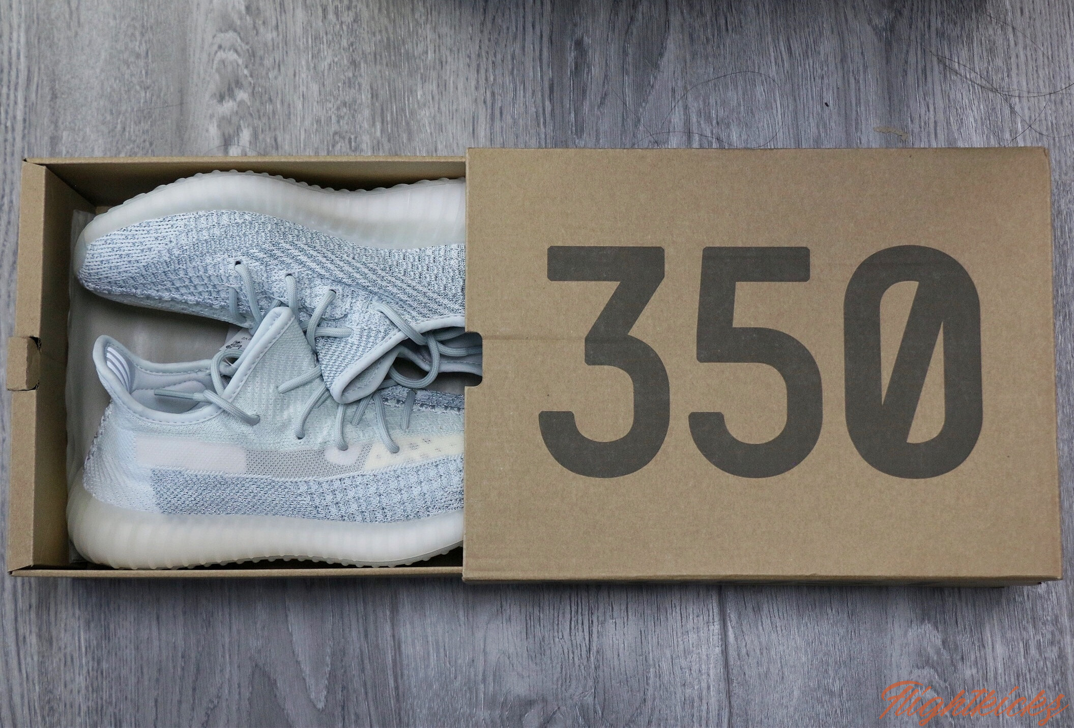 2019 Yeezy 350 V2  Cloud White  Reflective(Ln5 A1 batch)